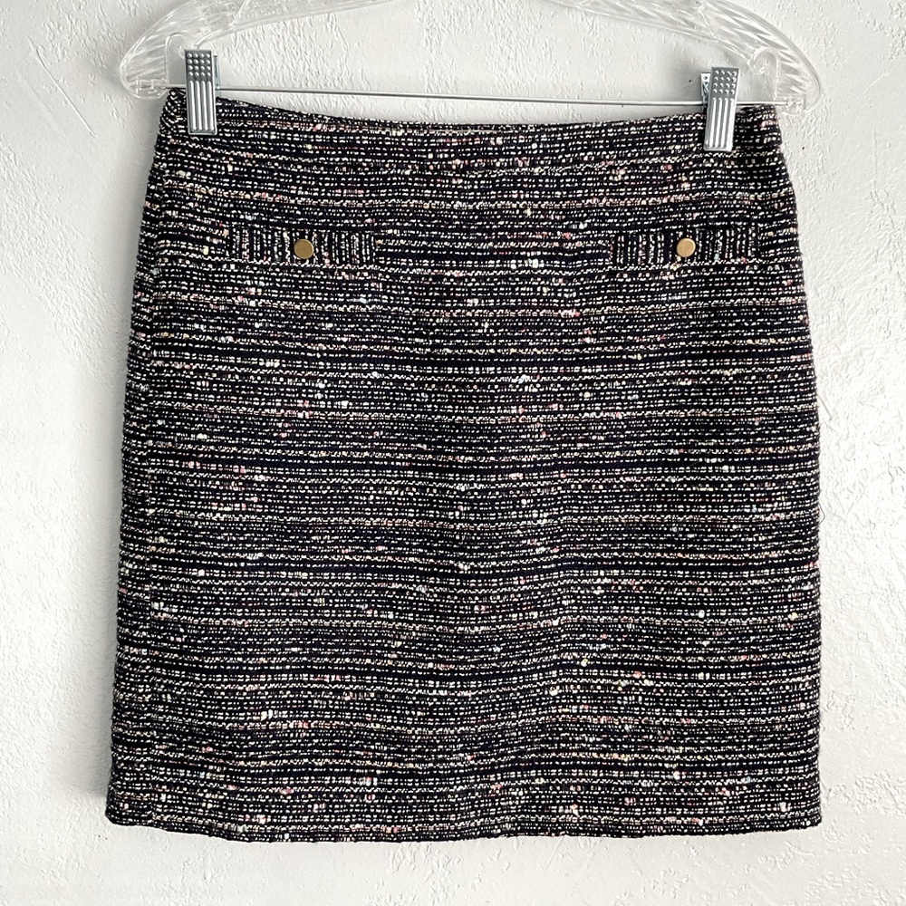 Ann Taylor LOFT Tweed Skirt